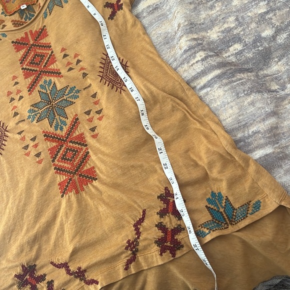 Johnny Was three quarters shirt women’s size medium 100%cotton - Picture 9 of 11